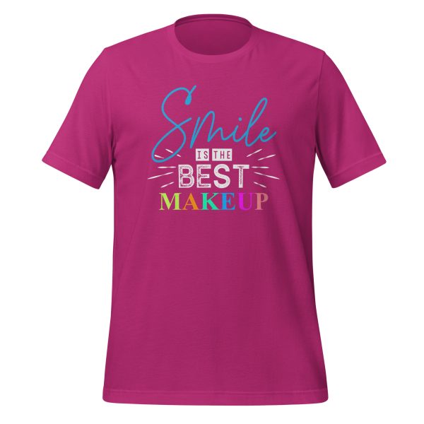 Smile is the Best Makeup t-shirt - Image 13