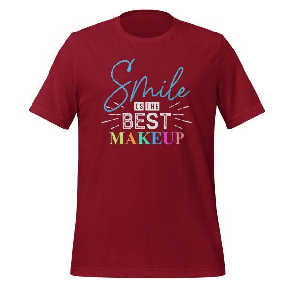 Smile is the Best Makeup t-shirt - Image 5