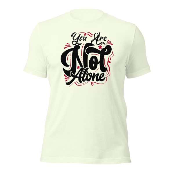 You are Not Alone (dark) t-shirt - Image 45