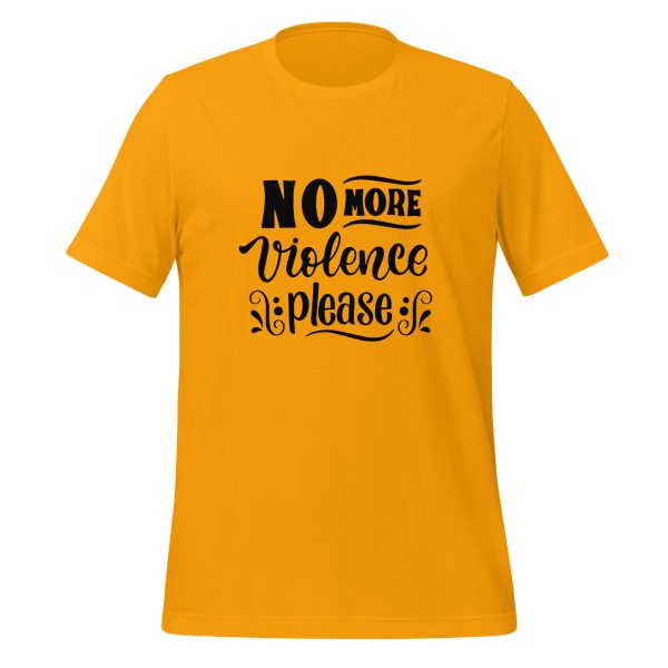 No More Violence T-shirt