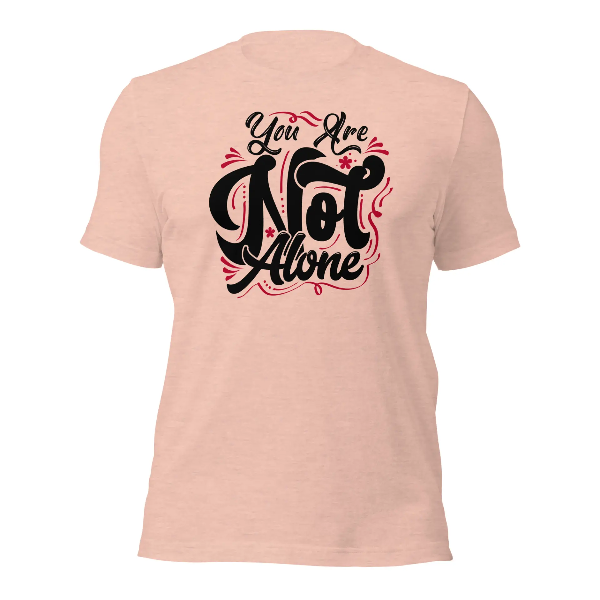 You are Not Alone (dark) t-shirt