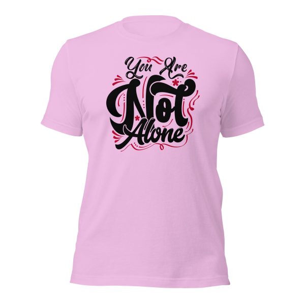 You are Not Alone (dark) t-shirt - Image 2