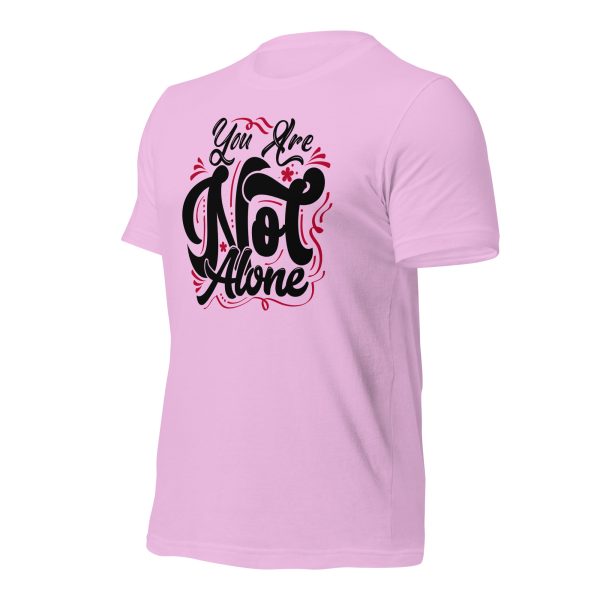 You are Not Alone (dark) t-shirt - Image 3