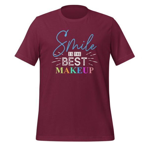 Smile is the Best Makeup t-shirt - Image 7