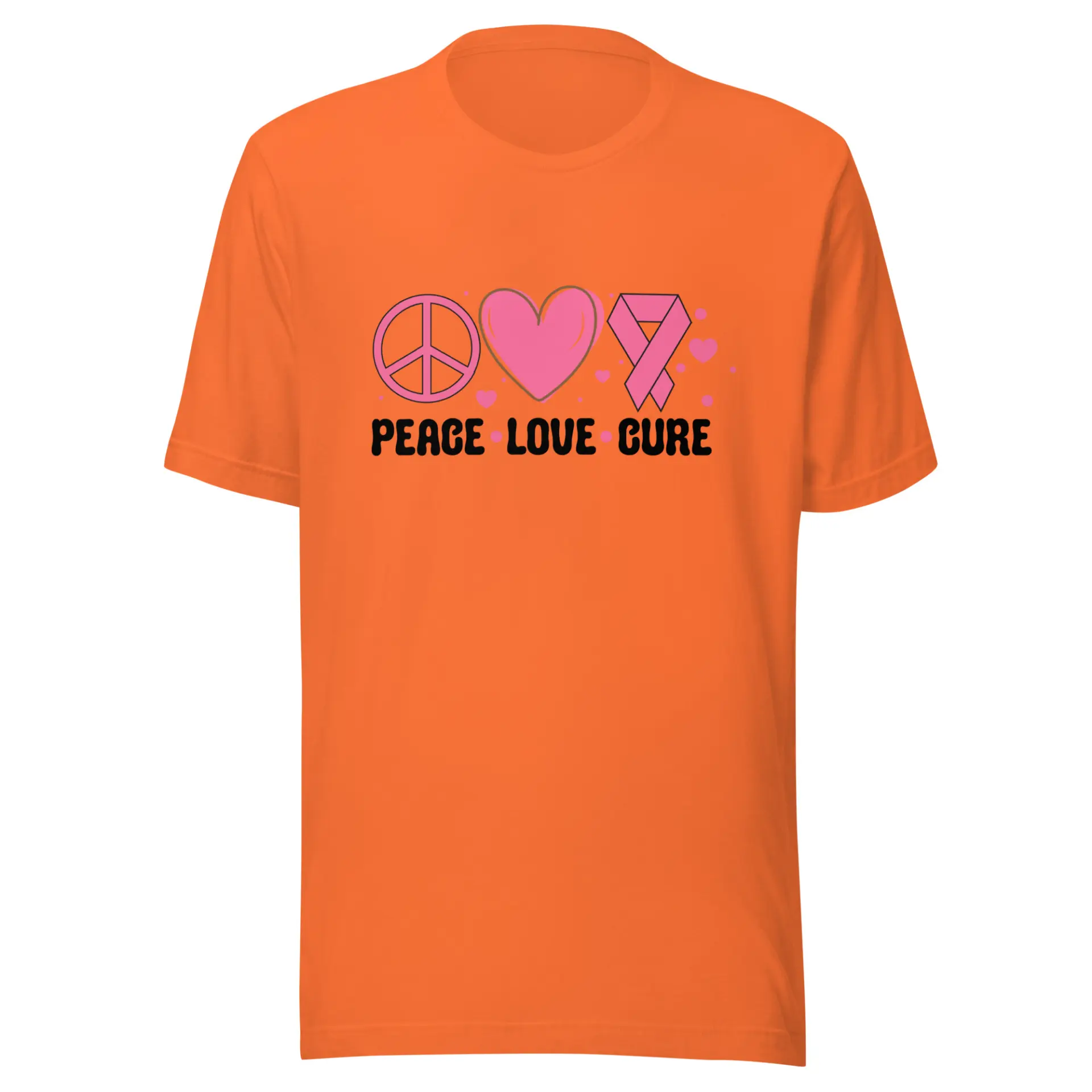 Peace Love Cure T-shirt - Image 3
