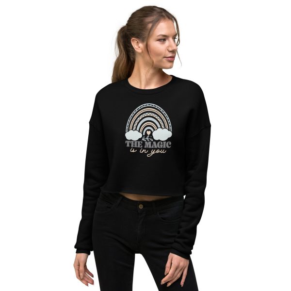 The Magic is in You Crop Sweatshirt