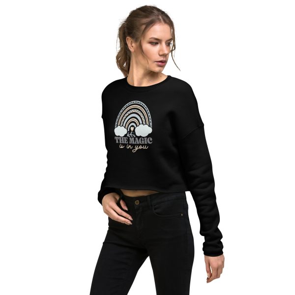 The Magic is in You Crop Sweatshirt - Image 2