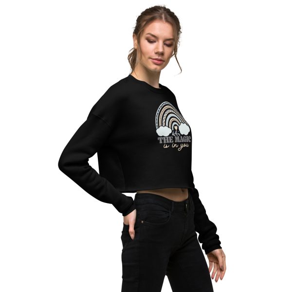 The Magic is in You Crop Sweatshirt - Image 3