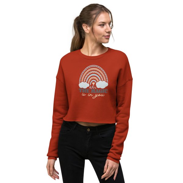 The Magic is in You Crop Sweatshirt - Image 9