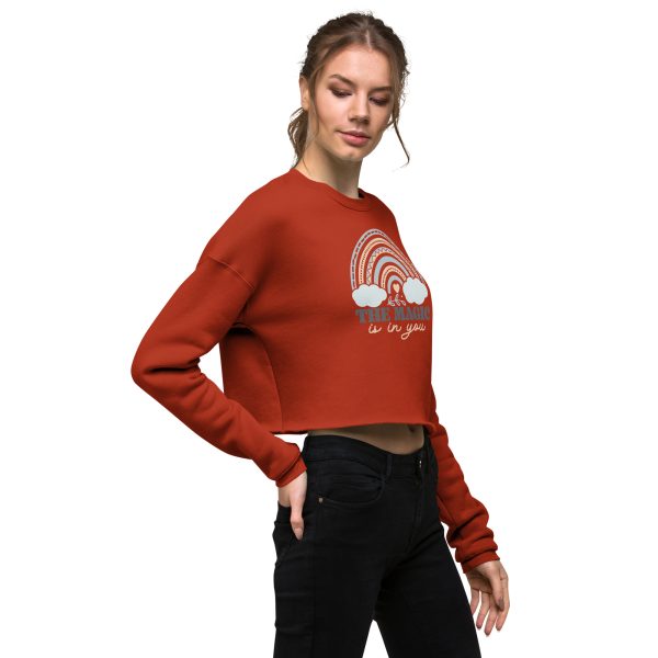 The Magic is in You Crop Sweatshirt - Image 11