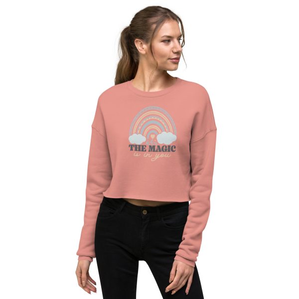 The Magic is in You Crop Sweatshirt - Image 13