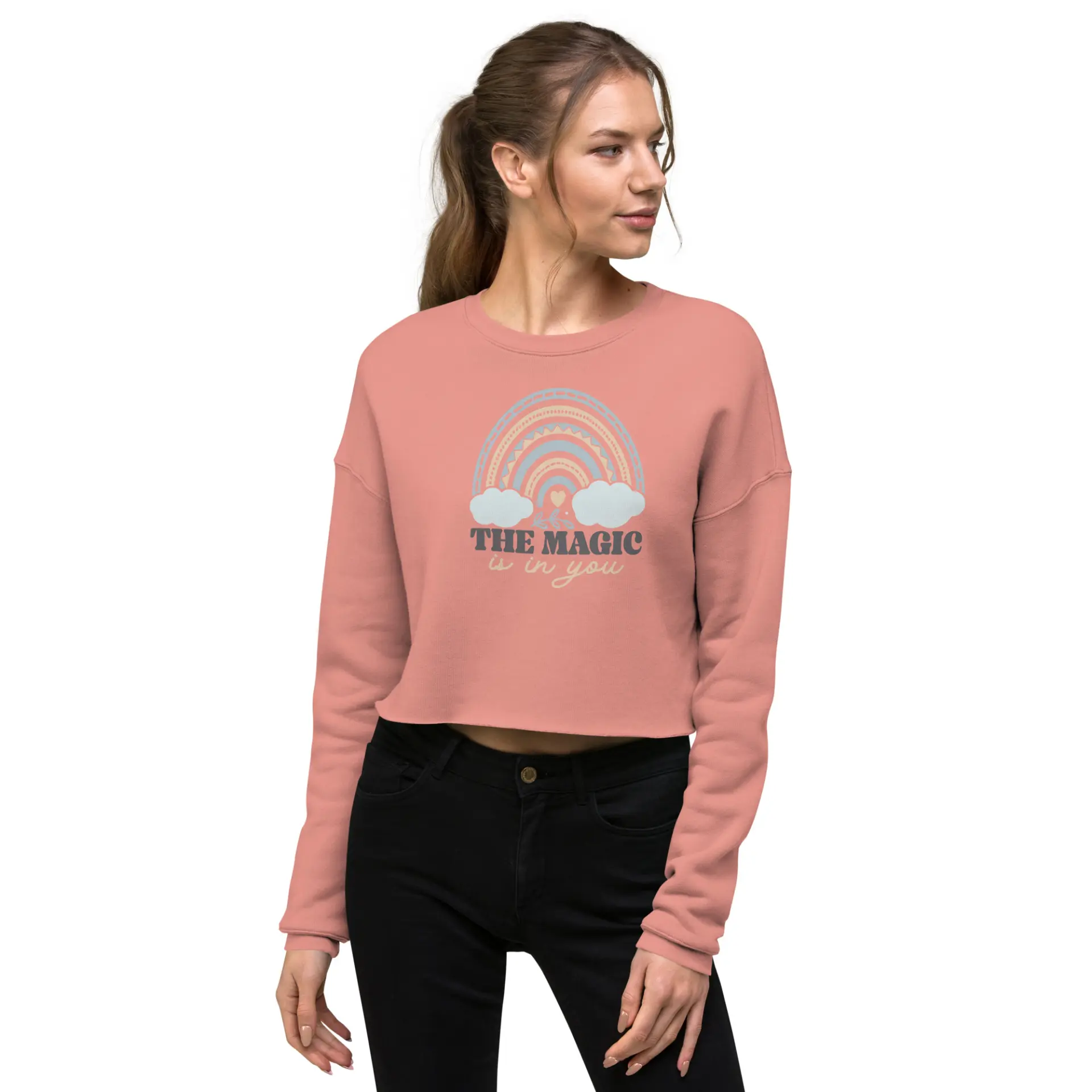 The Magic is in You Crop Sweatshirt
