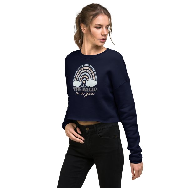 The Magic is in You Crop Sweatshirt - Image 6