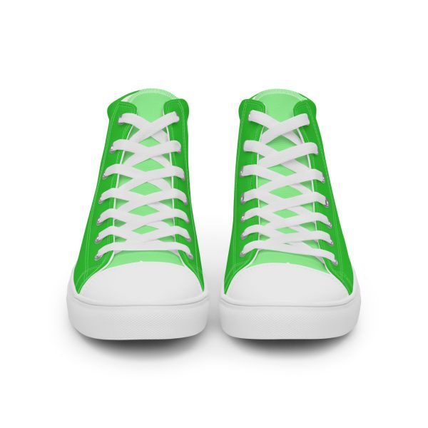 Lush Lagoon Women’s high top canvas shoes - Image 6