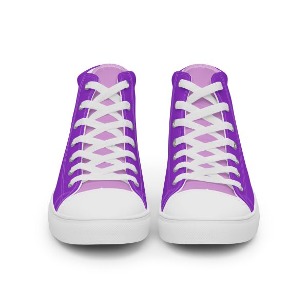 Island Orchid Women’s high top canvas shoes - Image 6