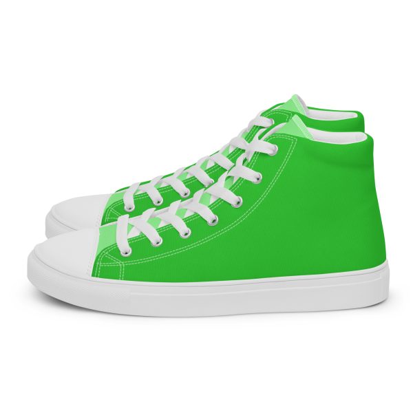 Lush Lagoon Women’s high top canvas shoes - Image 2