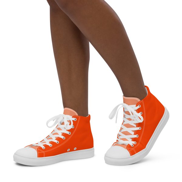 Coral Reef Women’s high top canvas shoes