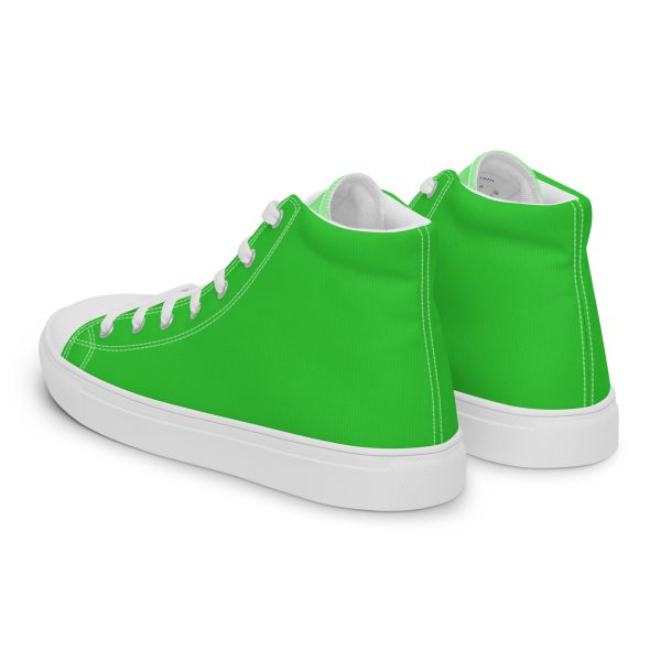 Lush Lagoon Women’s high top canvas shoes - Image 4