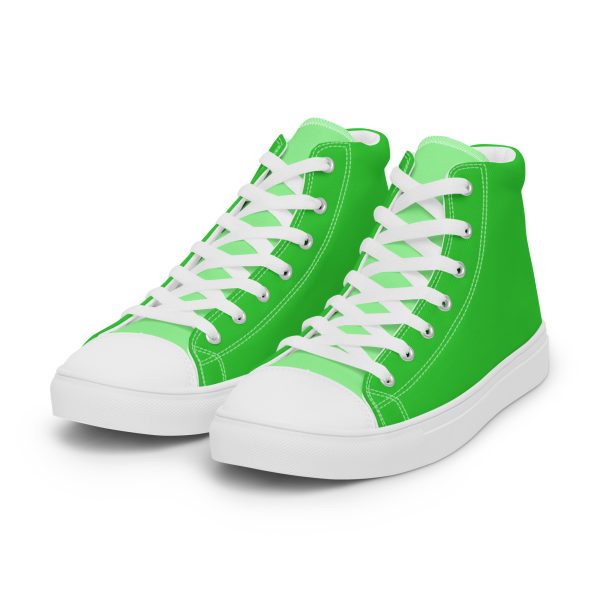 Lush Lagoon Women’s high top canvas shoes - Image 5