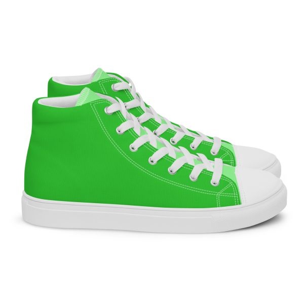 Lush Lagoon Women’s high top canvas shoes - Image 8