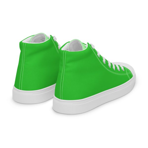 Lush Lagoon Women’s high top canvas shoes - Image 9