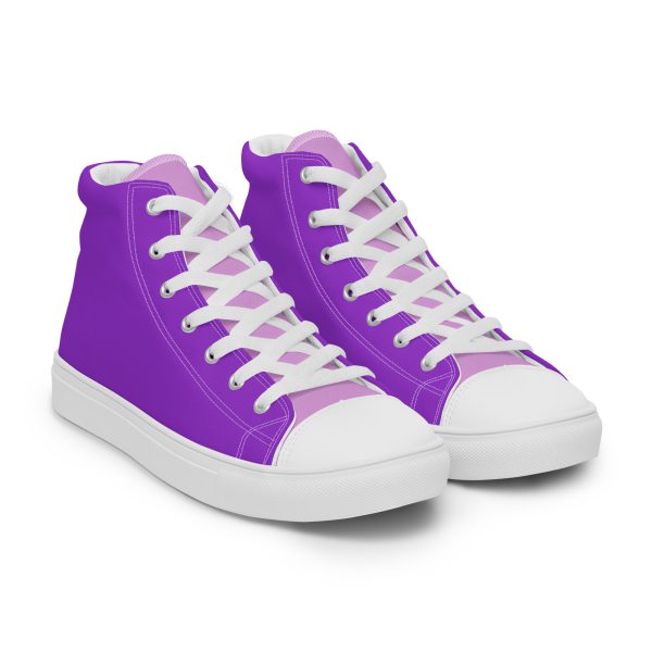 Island Orchid Women’s high top canvas shoes