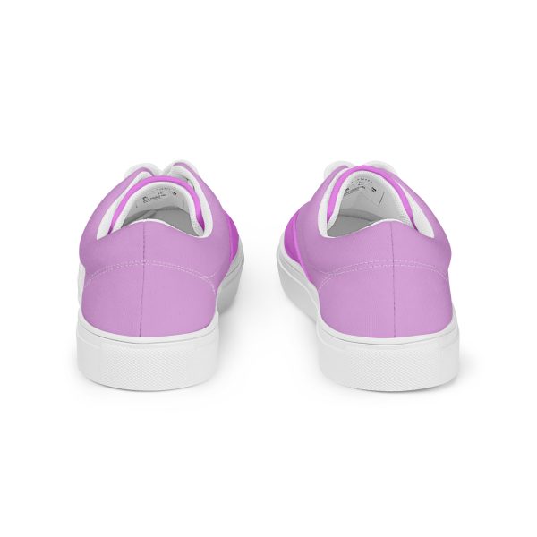 Violet Plum Women’s lace-up canvas shoes - Image 4