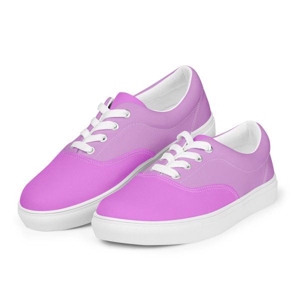 Violet Plum Women’s lace-up canvas shoes - Image 5