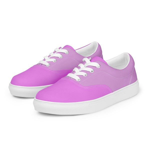 Violet Plum Women’s lace-up canvas shoes - Image 2