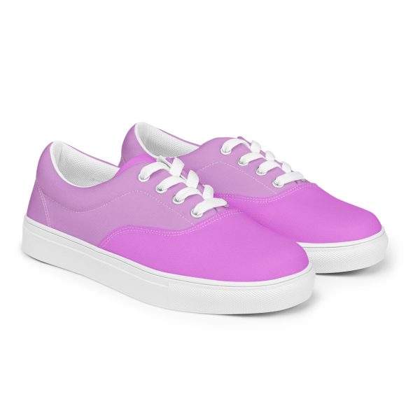 Violet Plum Women’s lace-up canvas shoes - Image 6