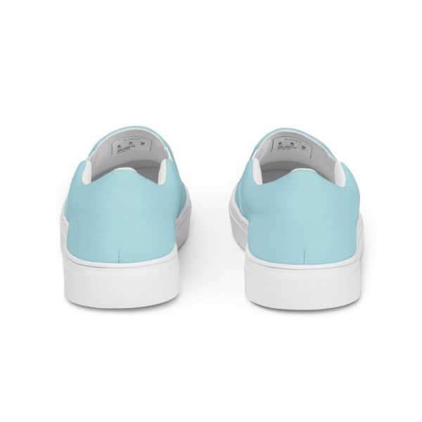 Powdered Blue Women’s slip-on canvas shoes - Image 3