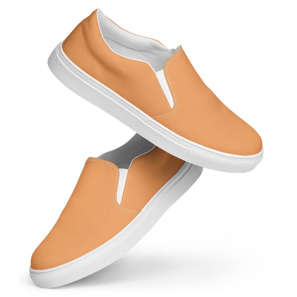 Sandy Brown Women’s slip-on canvas shoes