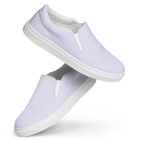 Lavendar Women’s slip-on canvas shoes