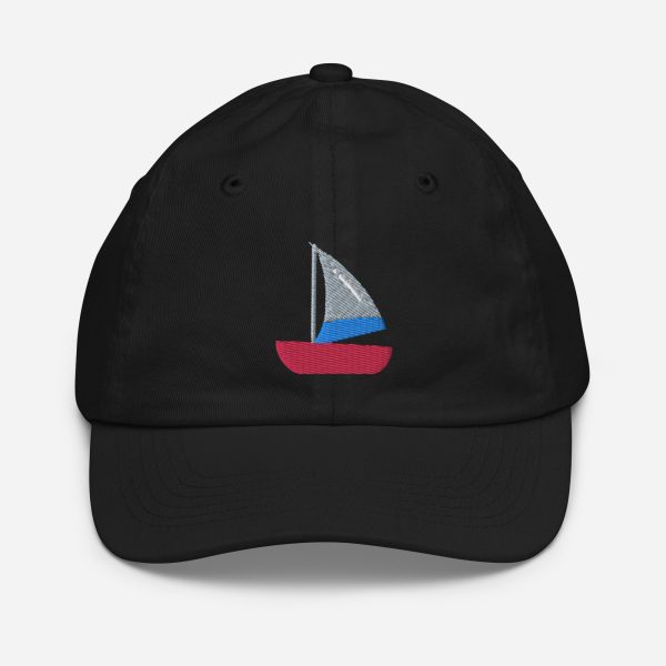 Sailboat Youth baseball cap