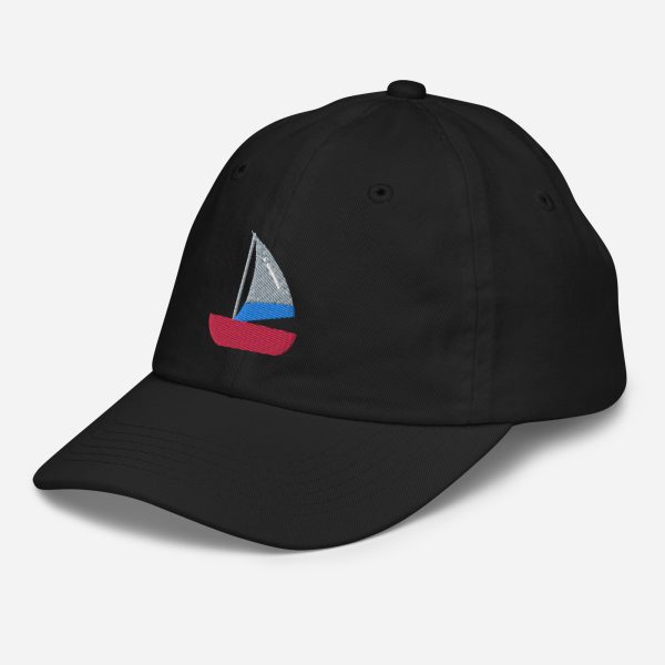 Sailboat Youth baseball cap - Image 3