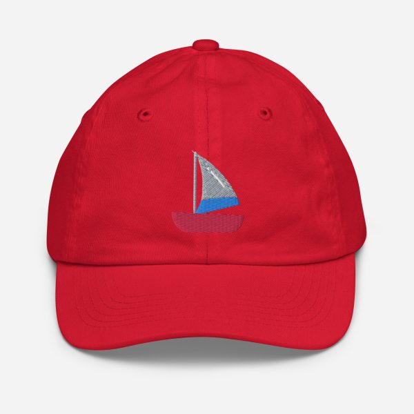 Sailboat Youth baseball cap - Image 7