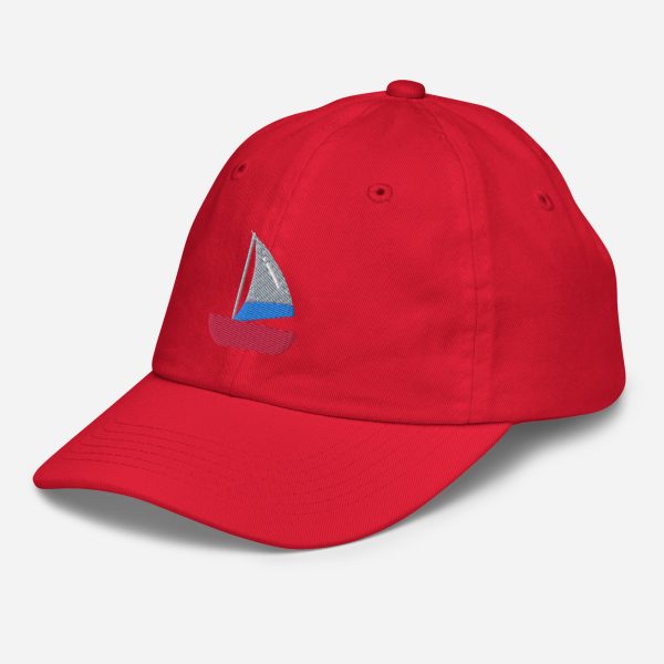 Sailboat Youth baseball cap - Image 9