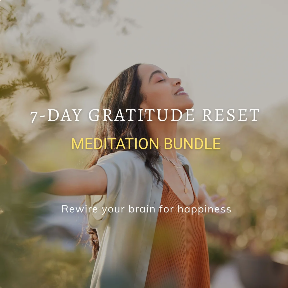 The 7-Day Gratitude Reset mockup